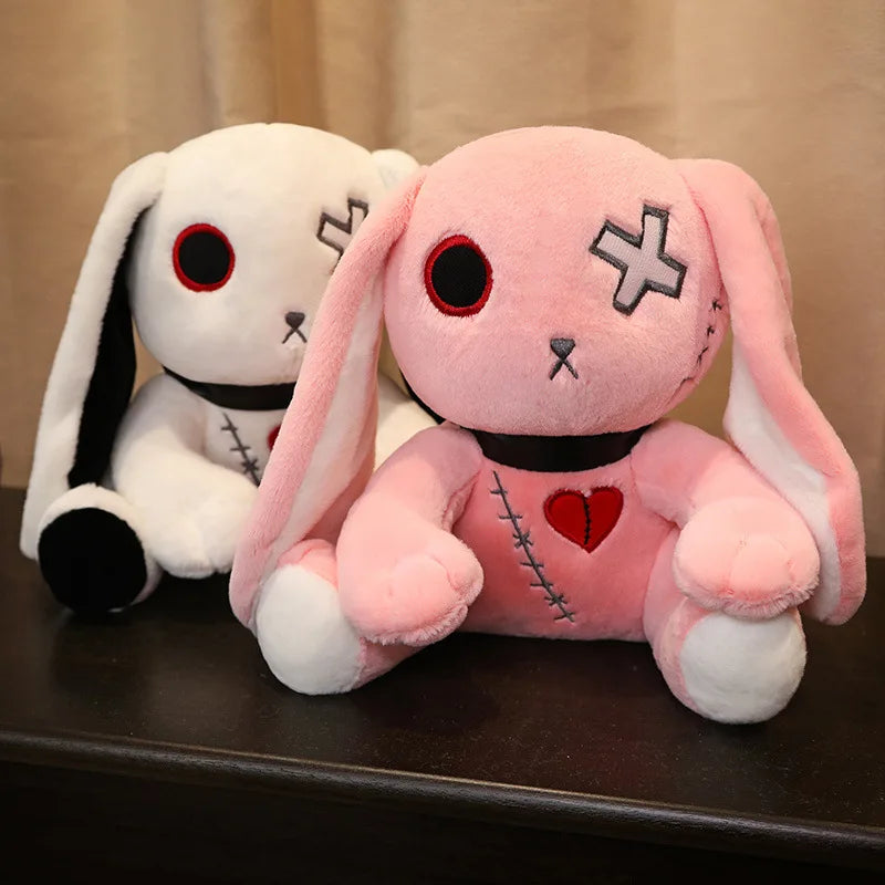Spooky Gothic Bunny Halloween Stuffie, 3 Colors