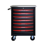 7 Drawer Rolling Tool Box Heavy-Duty Steel