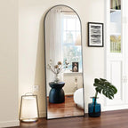 18x58" Arched Full Length Mirror With Stand