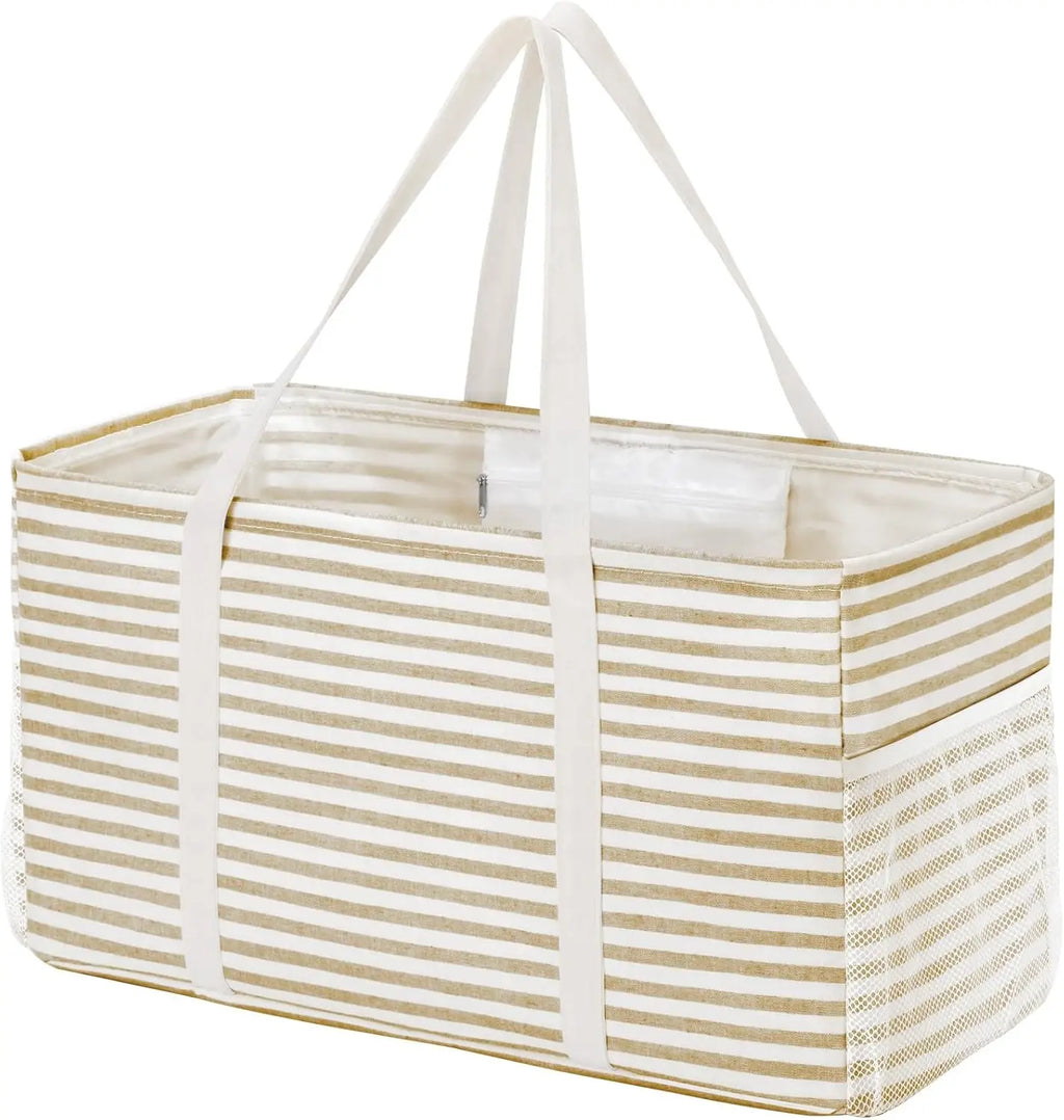 Extra-Large Reusable Grocery Bag With Metal Frame