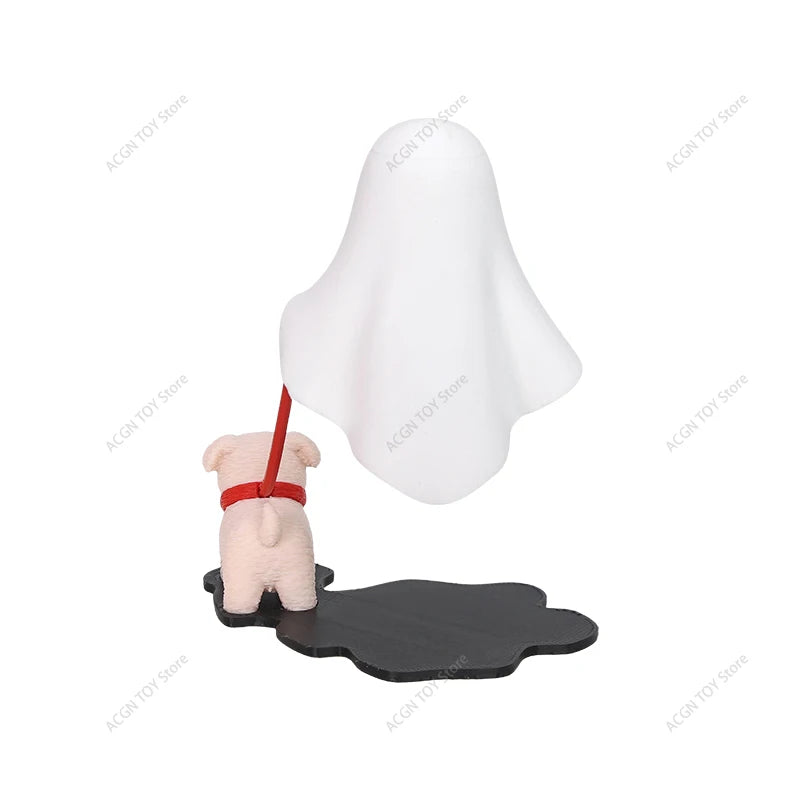 Ghost Walking Dog LED Halloween Decor