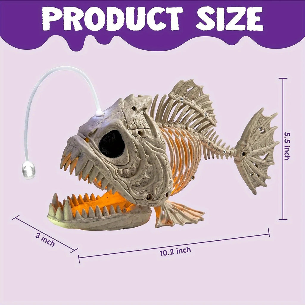 LED Skeleton Fish Lantern