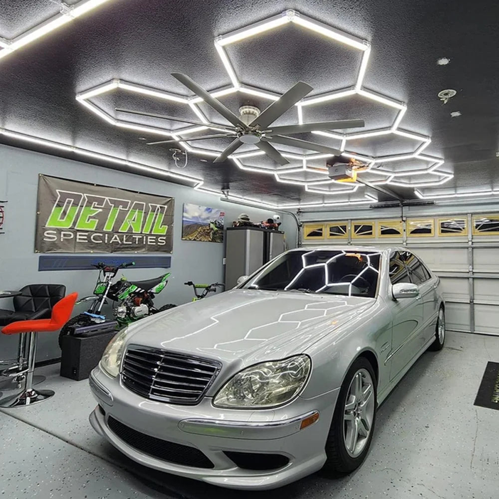 Hexagon LED Honeycomb Garage/Shop Light