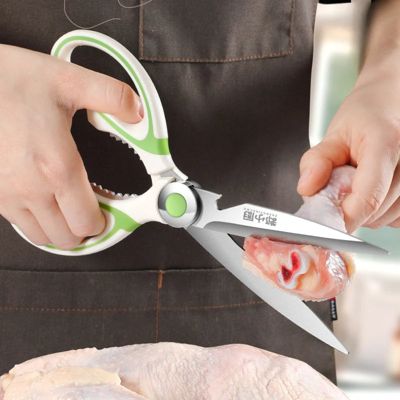Multifunction Stainless Steel Kitchen Scissors