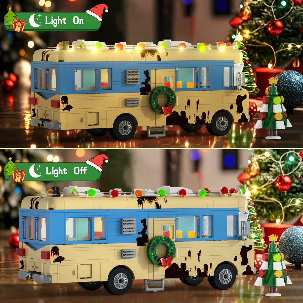 Christmas Vacation Cousin Eddie's-RV Building Block Set