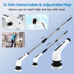 9-in-1 Cordless Spin Scrubber & Extension Wand