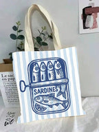 Reusable Tote Bag And Cosmetic Pouch Set