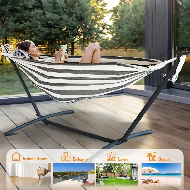 Gyroor Adjustable Hammock With Stand
