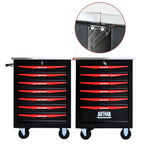 7 Drawer Rolling Tool Box Heavy-Duty Steel