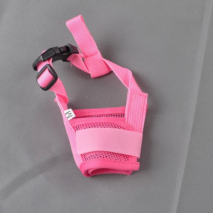 Adjustable, Breathable, Anti-Barking Mesh Dog Muzzle for Small and Large Dogs
