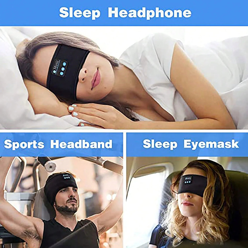 Bluetooth Headphones Headband Wireless With HD Stereo