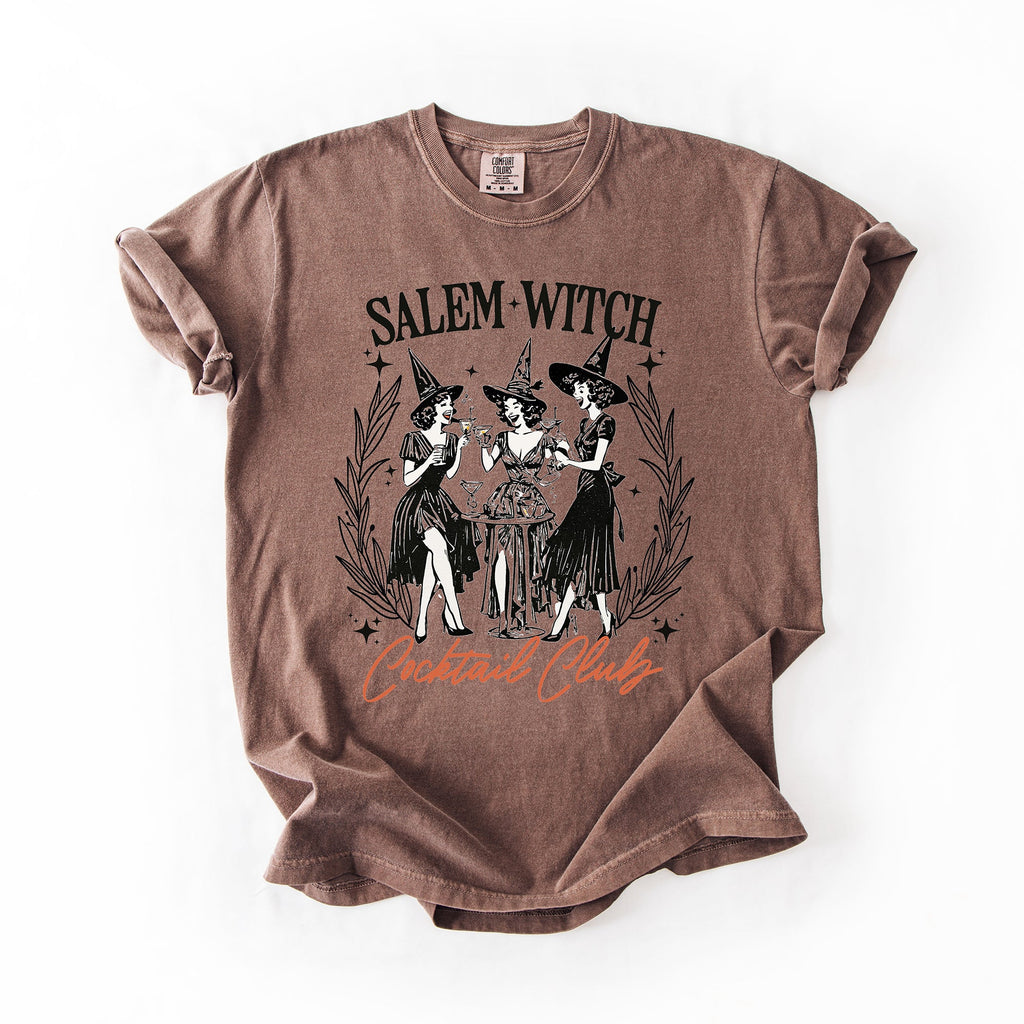 Salem Witch Cocktail Club Comfort Colors Tee