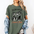 Salem Witch Cocktail Club Comfort Colors Tee