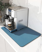 Absorbent Dish Drying & Coffee Station Mat, Various Colors, Sizes