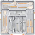 Adjustable Kitchen Utensil Organizer, 2 Knife Blocks