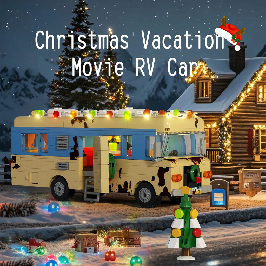Christmas Vacation Cousin Eddie's-RV Building Block Set