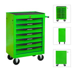7 Drawer Rolling Tool Box Heavy-Duty Steel
