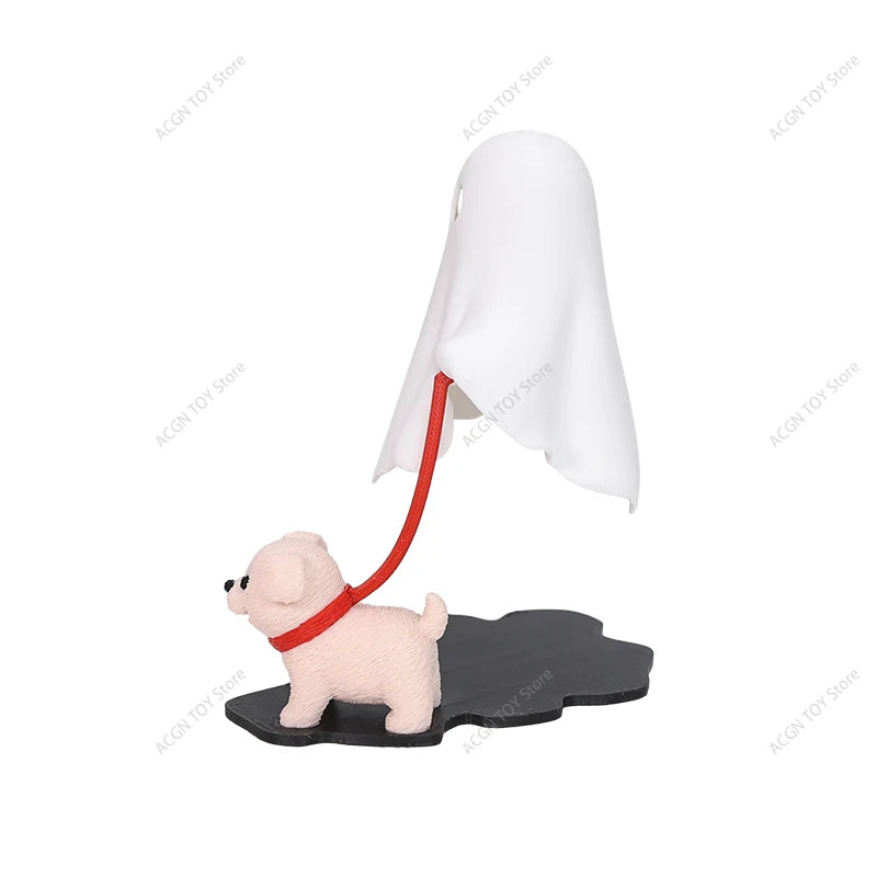 Ghost Walking Dog LED Halloween Decor