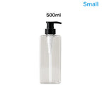 Square Soap Dispenser | Refillable 400/500ml Bathroom, Kitchen, Lotion Pump Bottle