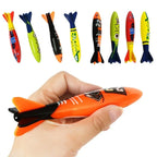 Kid Summer Shark Rocket Throwing Toy | Swimming Pool Dive Game Water Fun Toys