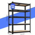 72"/60"H 2000LBS Capacity Heavy Duty Adjustable Shelves