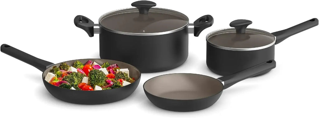 Bella Cookware Set 12 Piece Pots/Pans/Utensils
