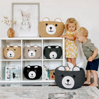Bear Basket with Handles 10.5"D x 8.5"H