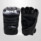 Professional Boxing Training Gloves Half Finger Leather Cushion