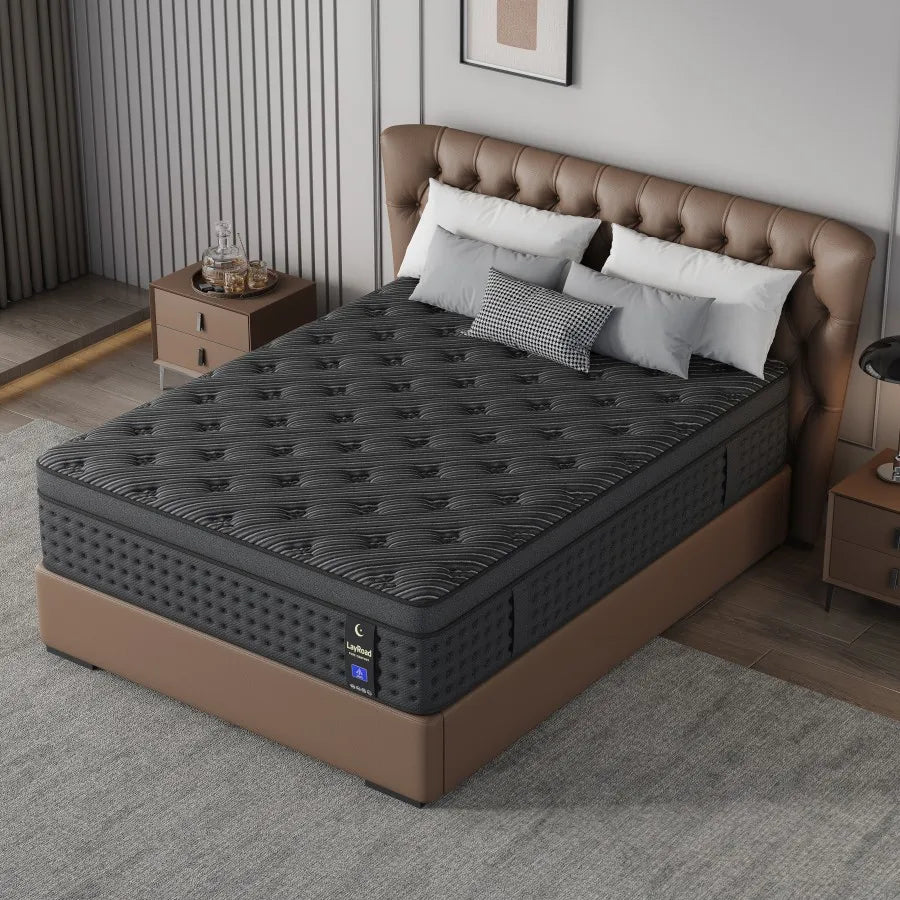 12/14Inch Memory Foam Spring Mattress Single/Double/Queen/King
