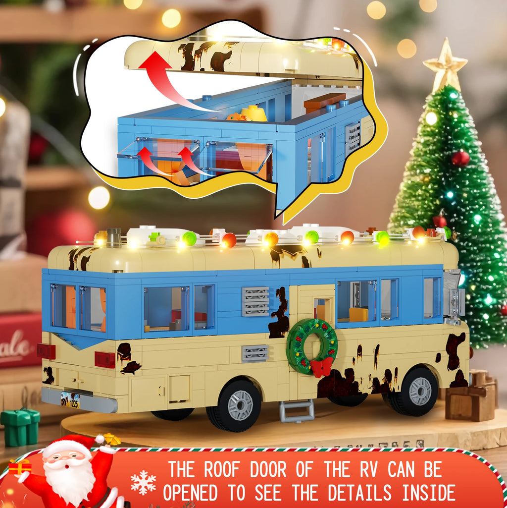 Christmas Vacation Cousin Eddie's-RV Building Block Set
