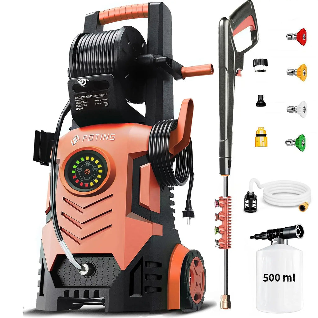 5000PSI Pressure Washer, 8-Level Touch Screen