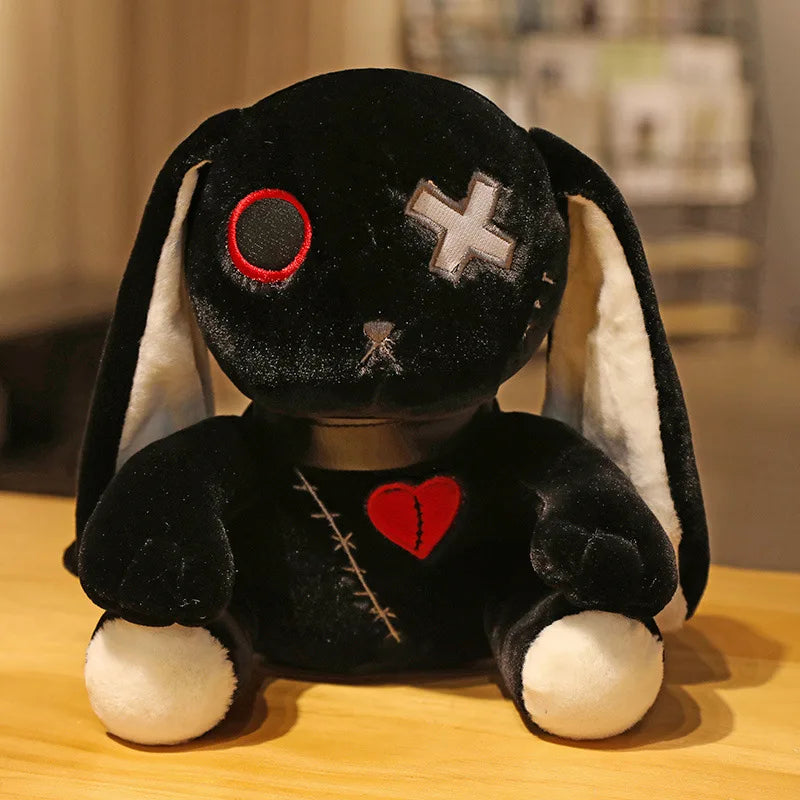 Spooky Gothic Bunny Halloween Stuffie, 3 Colors
