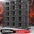 2500LBS Garage Heavy Duty Metal 5 Tier