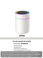 180ml Aromatherapy diffuser Humidifier Aromatherapy essential oil Air purifier Sleeping car carrying home LED 7 color light