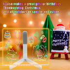 LED Note Board With Night Light & 7 Pens