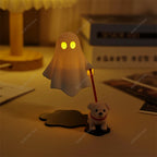 Ghost Walking Dog LED Halloween Decor