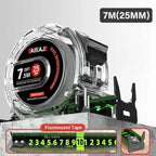Fluorescent Tape Measure Waterproof Wear-Resistant Multipurpose