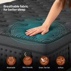 12/14Inch Memory Foam Spring Mattress Single/Double/Queen/King