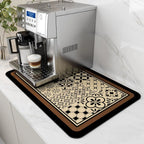 Absorbent Dish Drying & Coffee Station Mat, Various Colors, Sizes