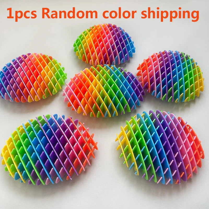 3D Telescoping Stretchable Mesh Fidget Worm Toy