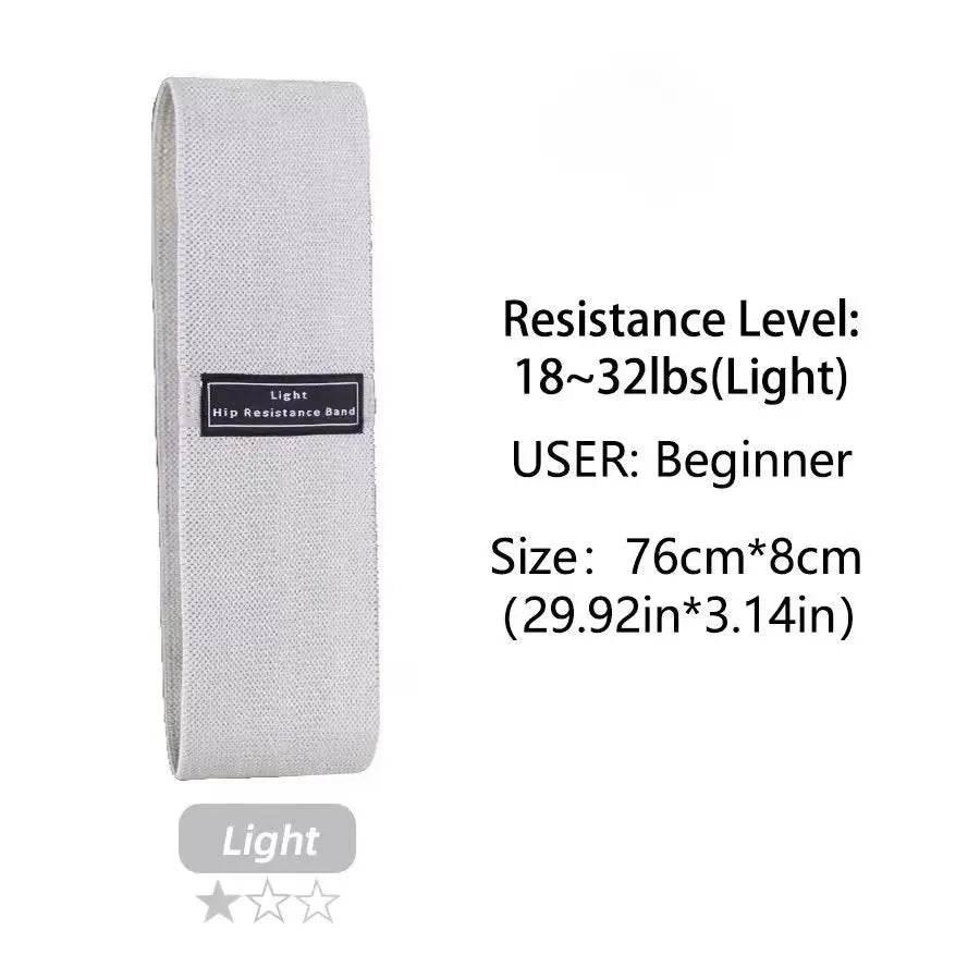 Fabric Resistance Workout Bands Hip Booty Thighs
