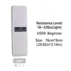 Fabric Resistance Workout Bands Hip Booty Thighs