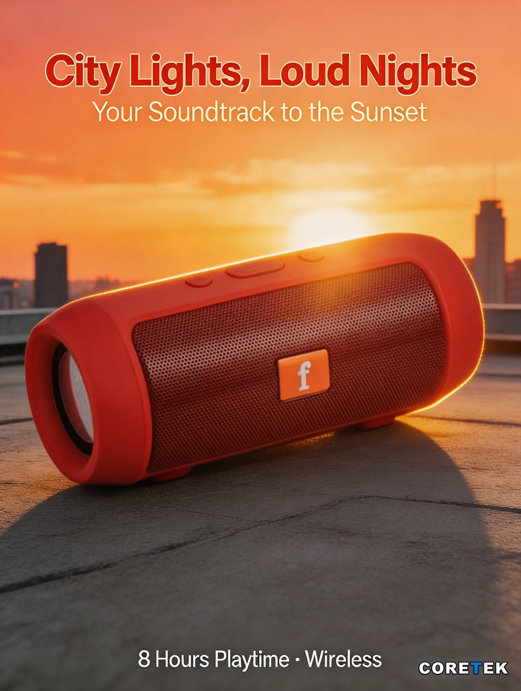 Portable Bluetooth Speaker WaterProof 2 Colors