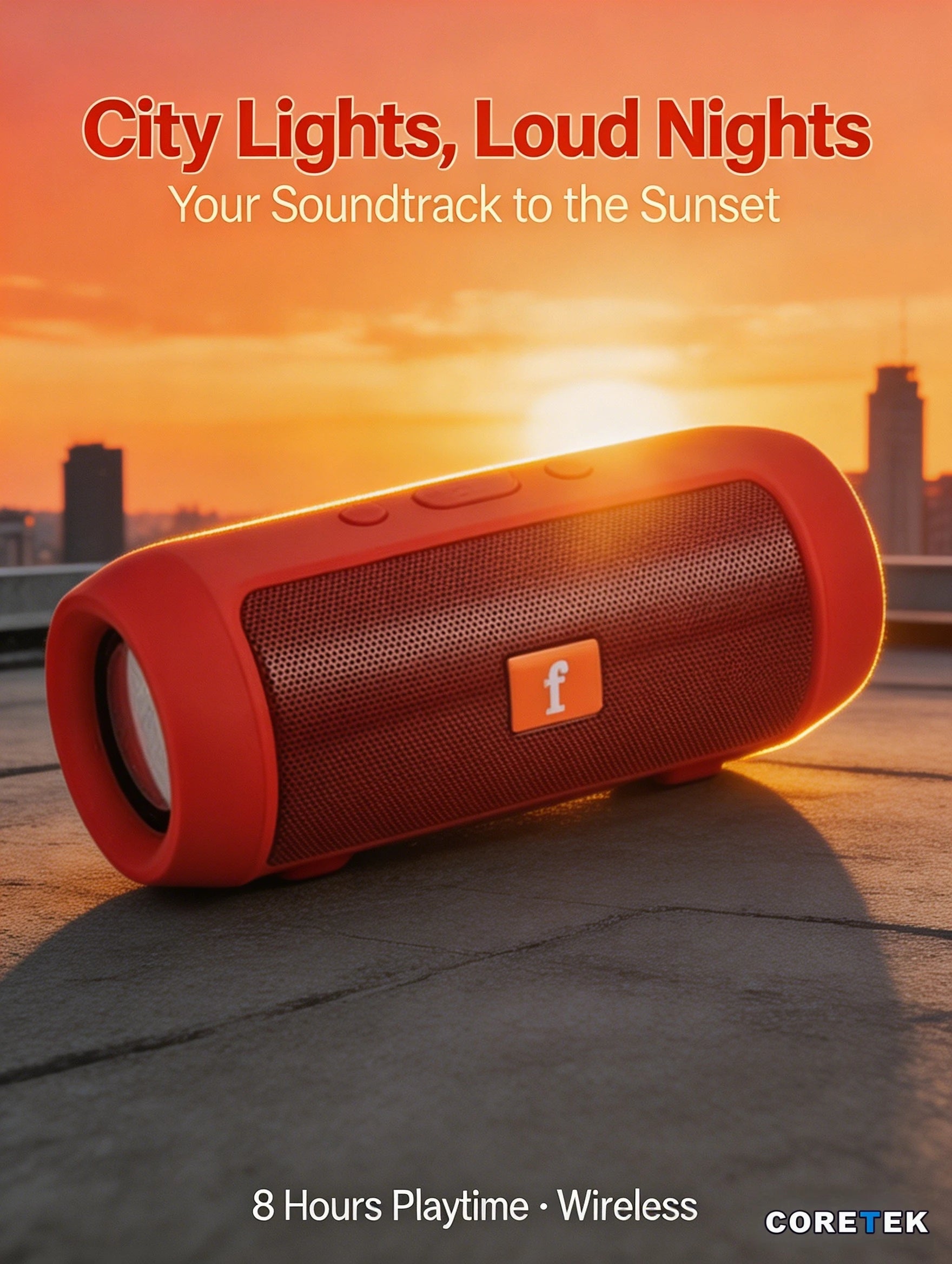 Portable Bluetooth Speaker WaterProof 2 Colors