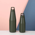 Steel Japanese Style Vacuum Thermos 580/1080ml | Double Wall Ice Cooler Sports Water Bottle