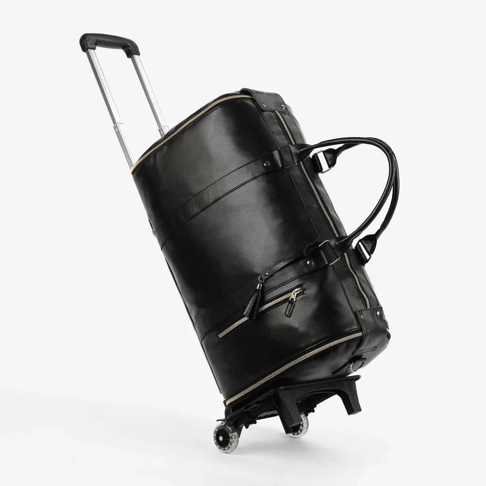 Viral Carry-on Foldable Trolley Bag, Big Space, Easy Travel!