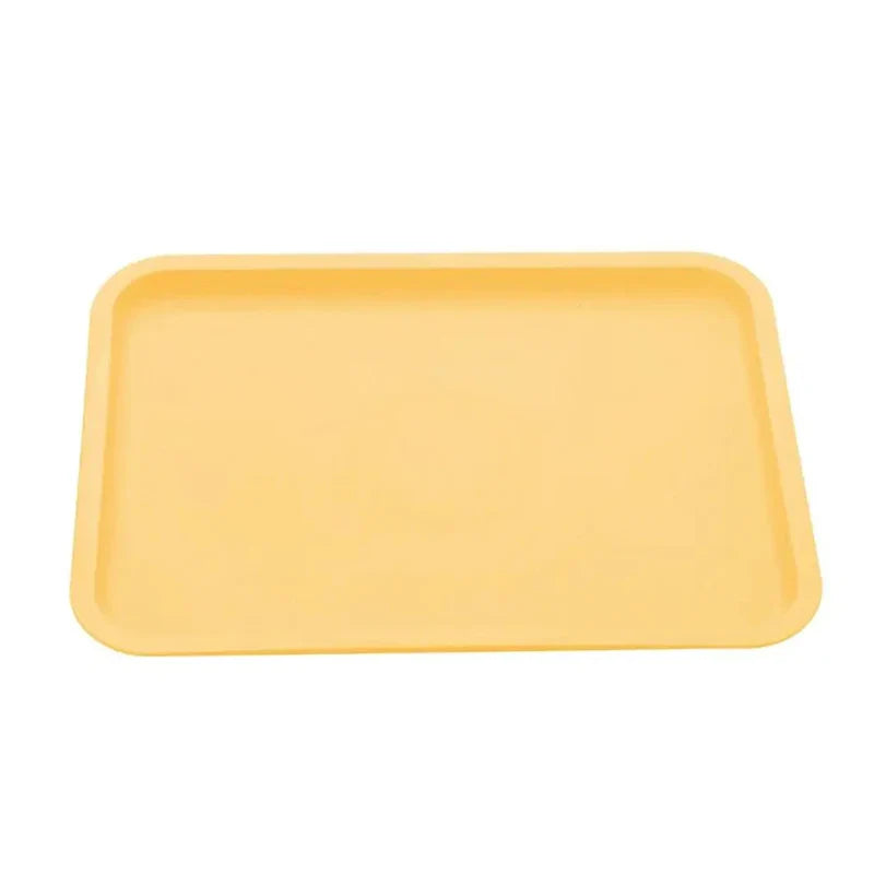 Nordic Multi-Color Rectangular Serving Tray for Food, Bread, Fruit, and Dessert