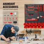 Wall Mounted Storage Bins, Rack Organizer