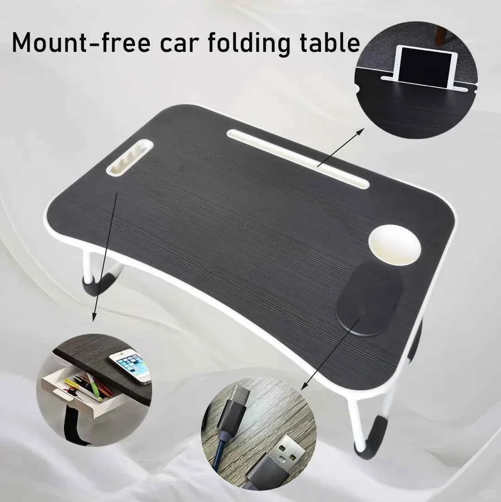 Wireless Charging Foldable Bed, Car, Chair Laptop Table