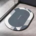 Diatomaceous Earth Bath Mat Various Designs– Quick-Dry Non-Slip Absorbent Rug